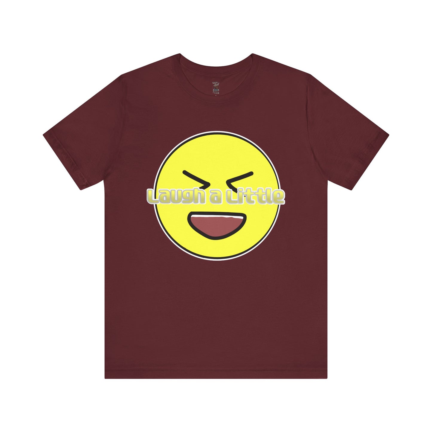 Laugh a Little Emoji Tee By Chace Bella Canvas