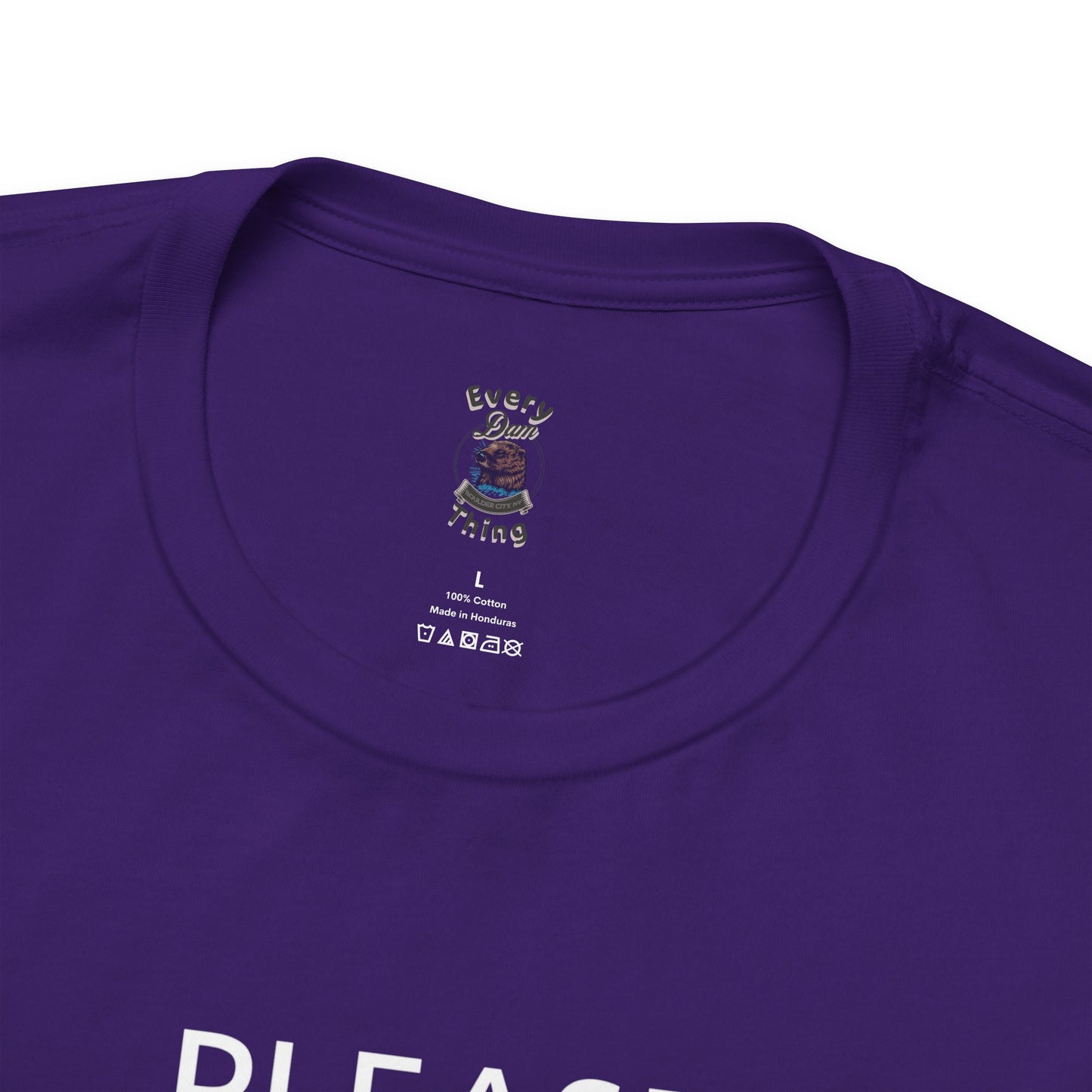 Camping Vibes Unisex Tee Please Do Not Disturb, Bella+Canvas 3001