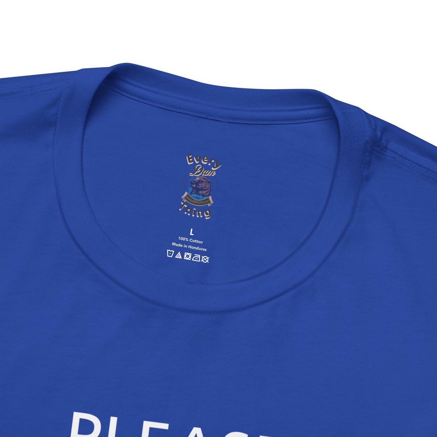 Camping Vibes Unisex Tee Please Do Not Disturb, Bella+Canvas 3001