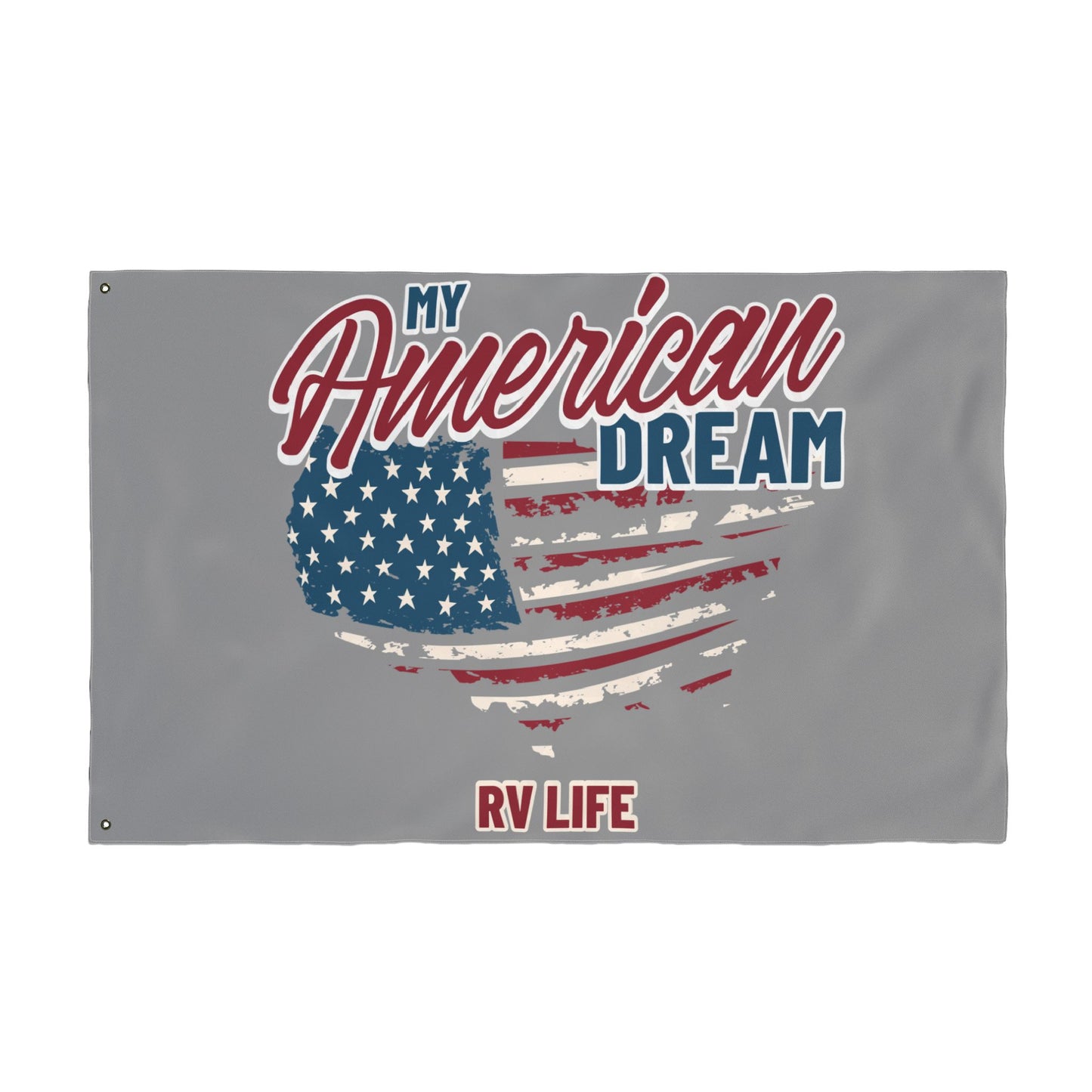 American Dream RV Life Double Sided Flag