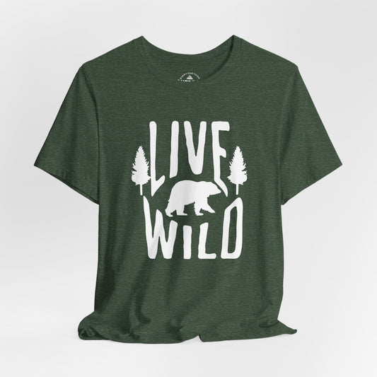 Live Wild Graphic T-Shirt