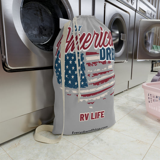 Laundry Bag -My American Dream RV Life eco-friendly