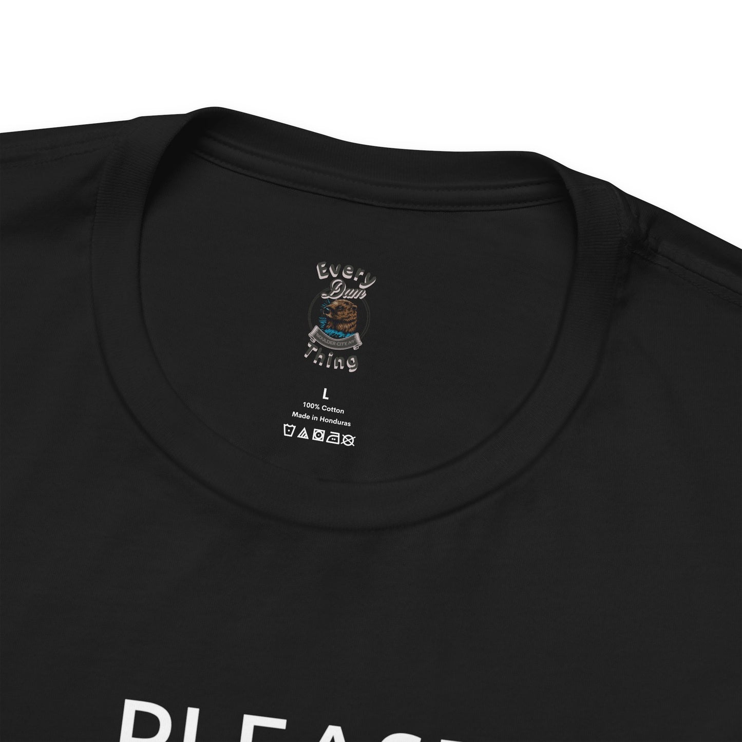 Camping Vibes Unisex Tee Please Do Not Disturb, Bella+Canvas 3001