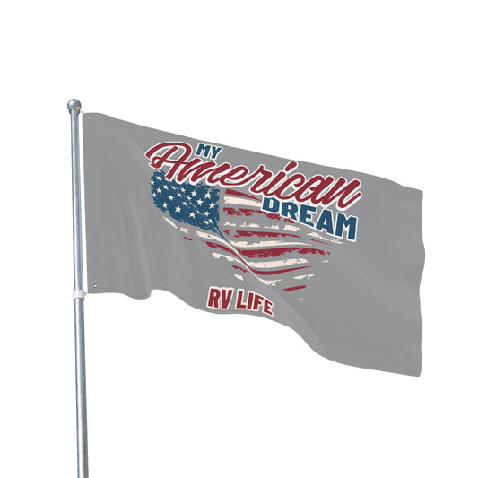 American Dream RV Life Double Sided Flag