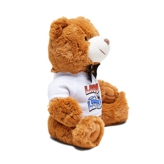Teddy Bear Toy, Adorable Plush Buddy, Laugh a Little