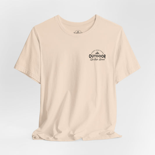 Expert Boat Graphic T-Shirt Front/Back Print