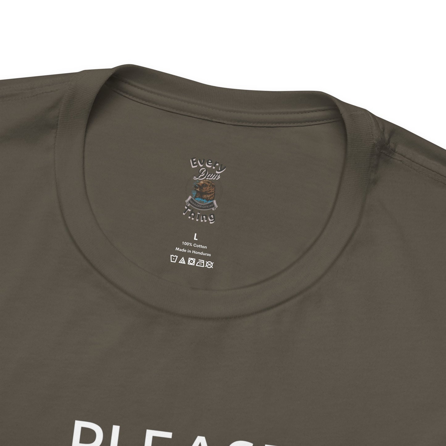 Camping Vibes Unisex Tee Please Do Not Disturb, Bella+Canvas 3001