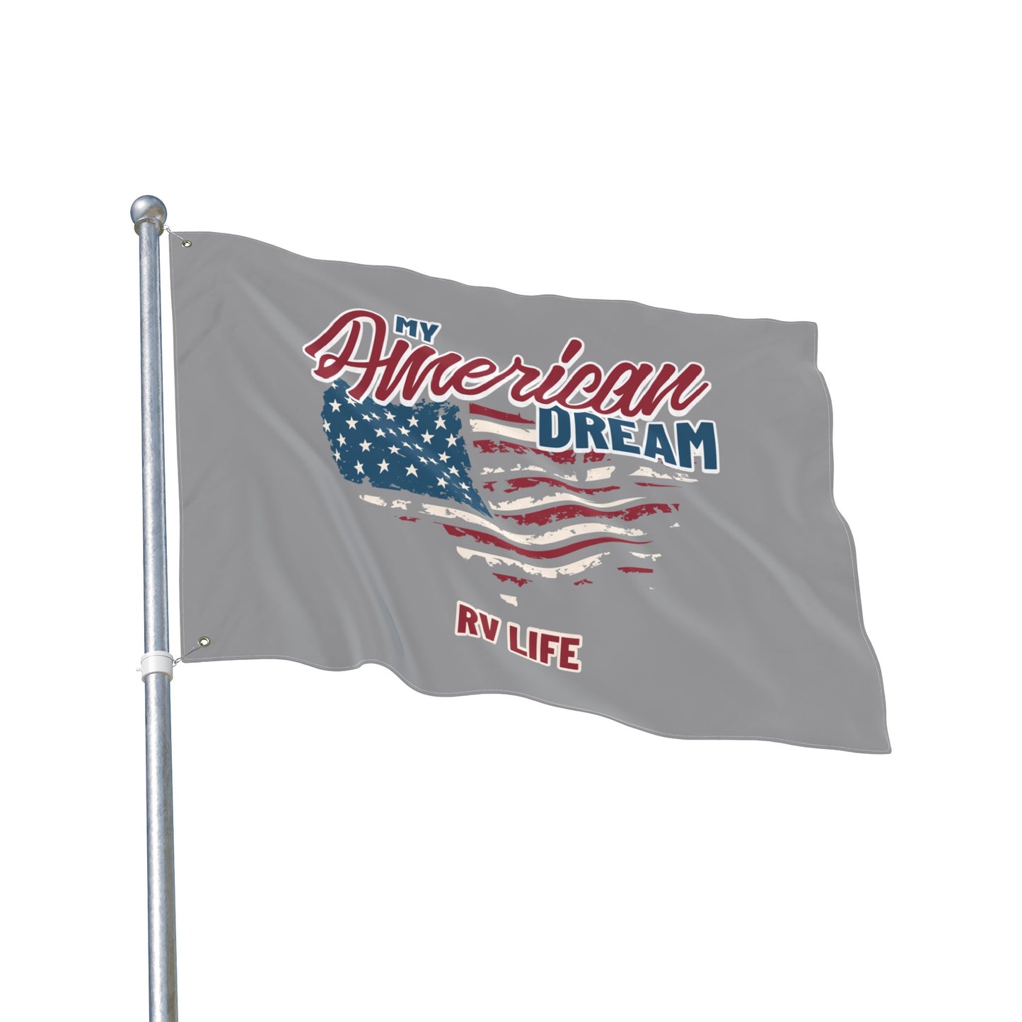 American Dream RV Life Double Sided Flag