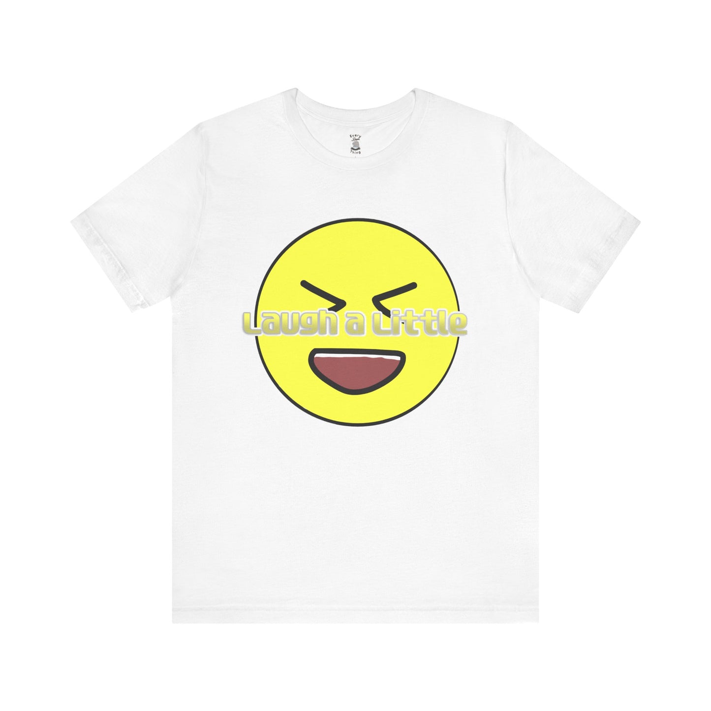 Laugh a Little Emoji Tee By Chace Bella Canvas
