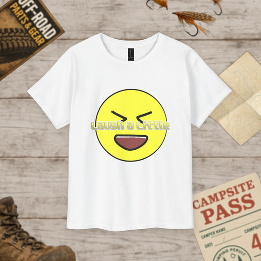 Laugh A Little Youth Kids Ultra Cotton Tee