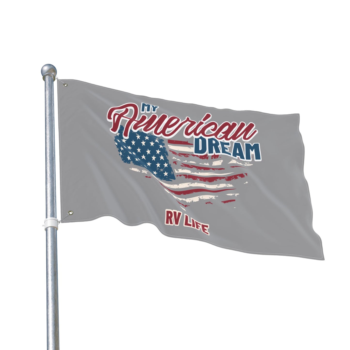 American Dream RV Life Double Sided Flag