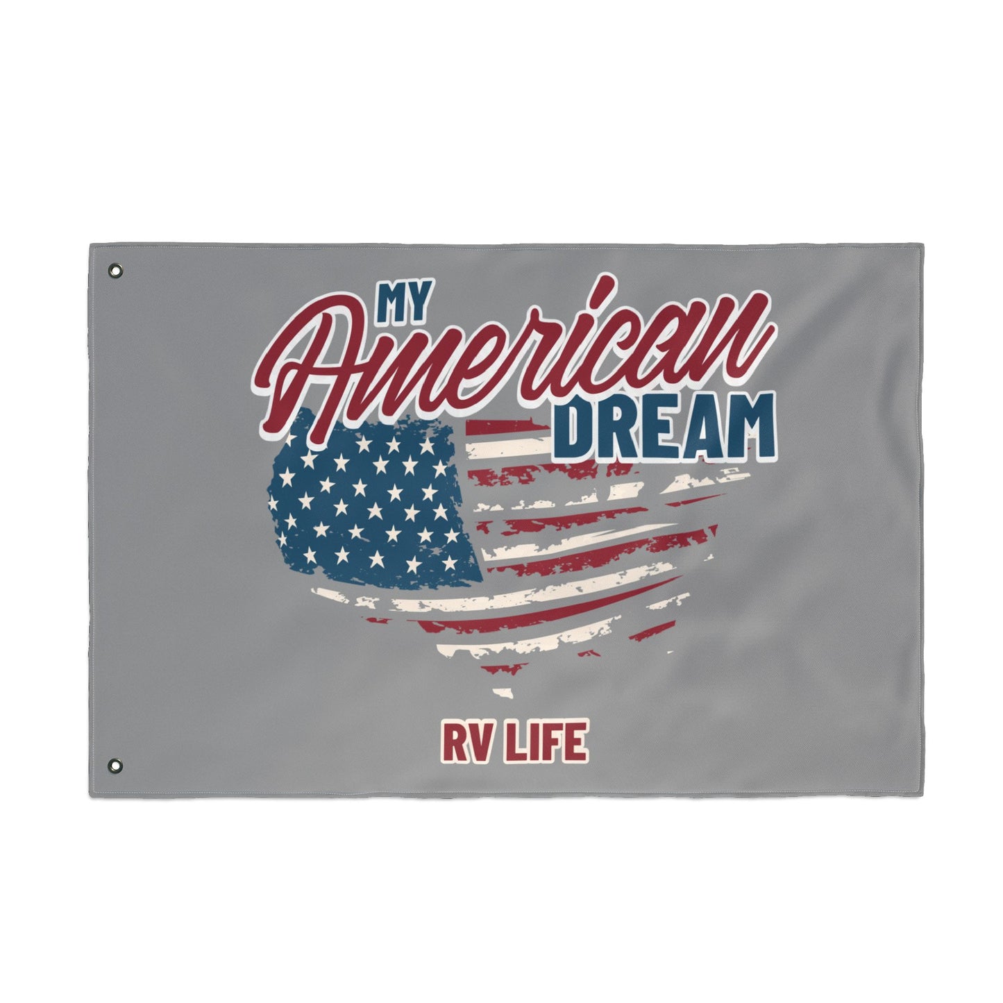 American Dream RV Life Double Sided Flag