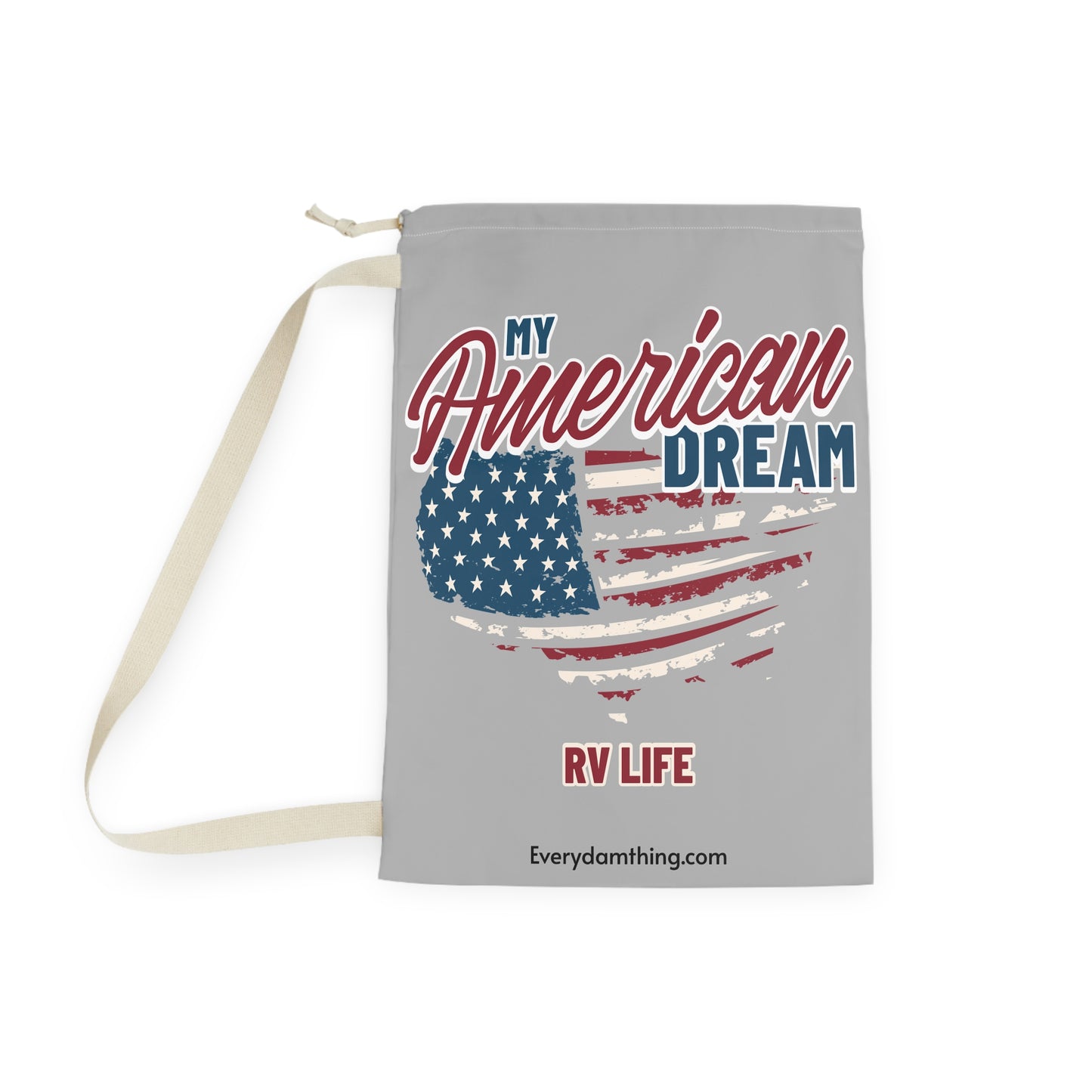 Laundry Bag -My American Dream RV Life eco-friendly