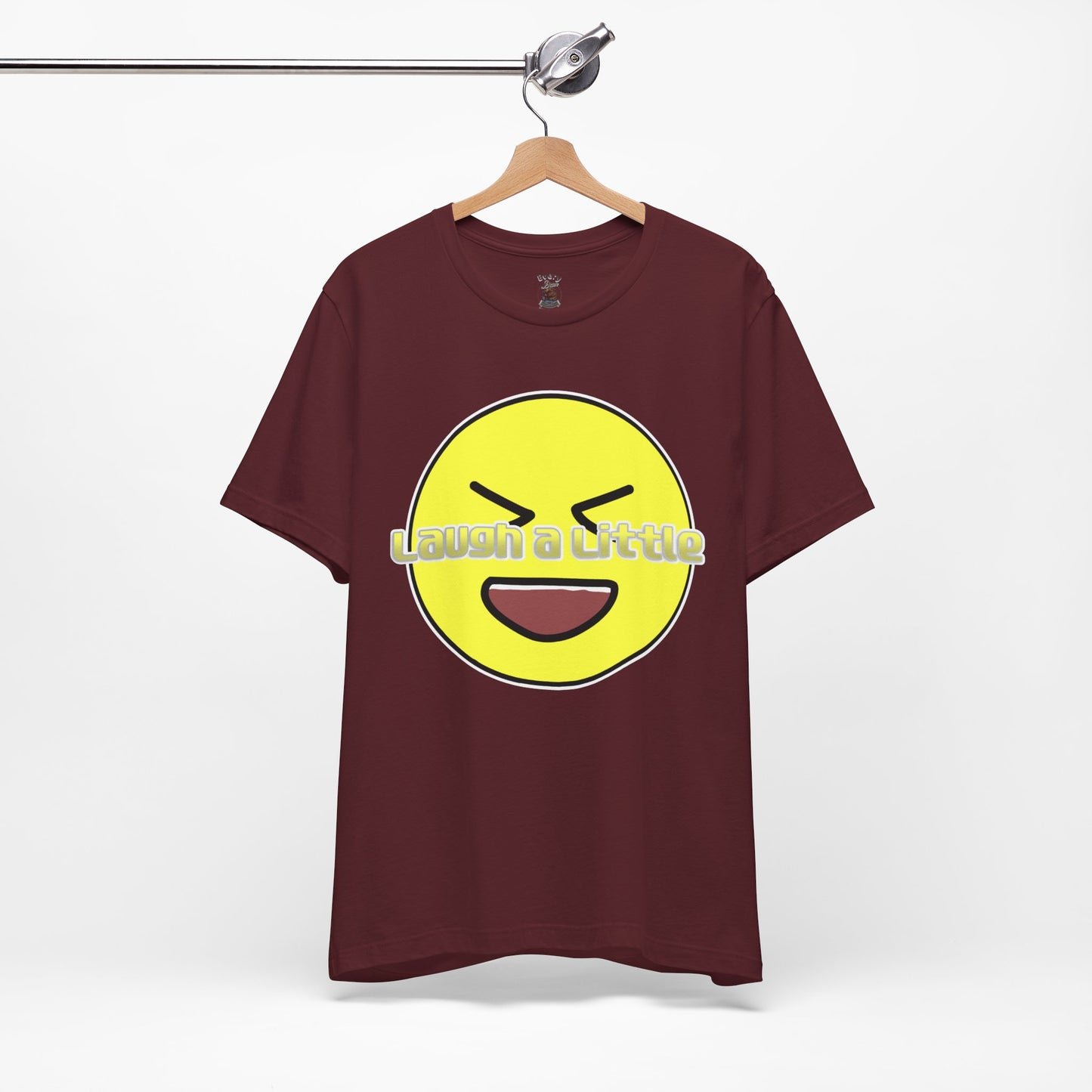 Laugh a Little Emoji Tee By Chace Bella Canvas