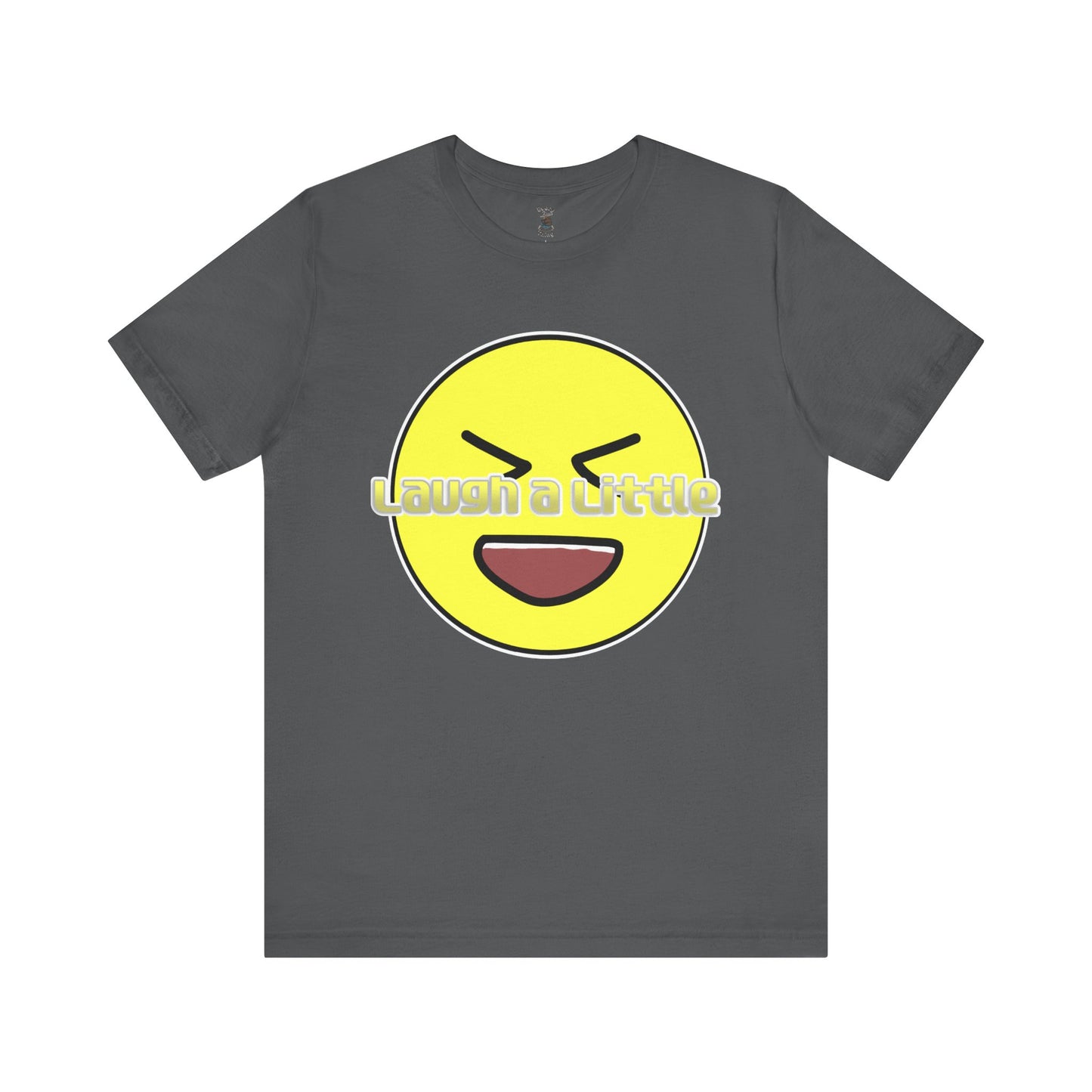 Laugh a Little Emoji Tee By Chace Bella Canvas