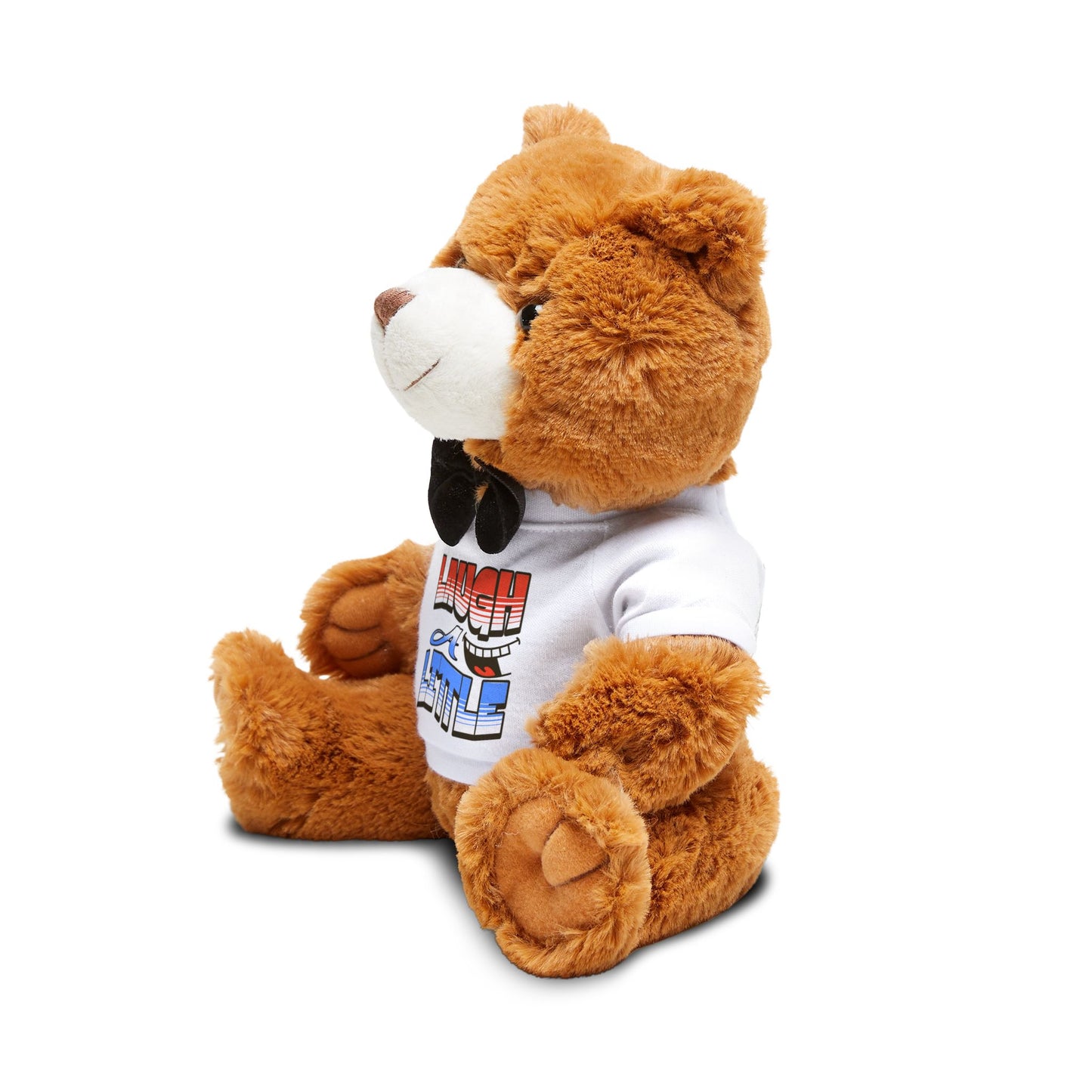 Teddy Bear Toy, Adorable Plush Buddy, Laugh a Little