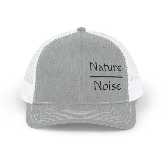 Trucker Cap Nature Over Noise Embroidered Snapback