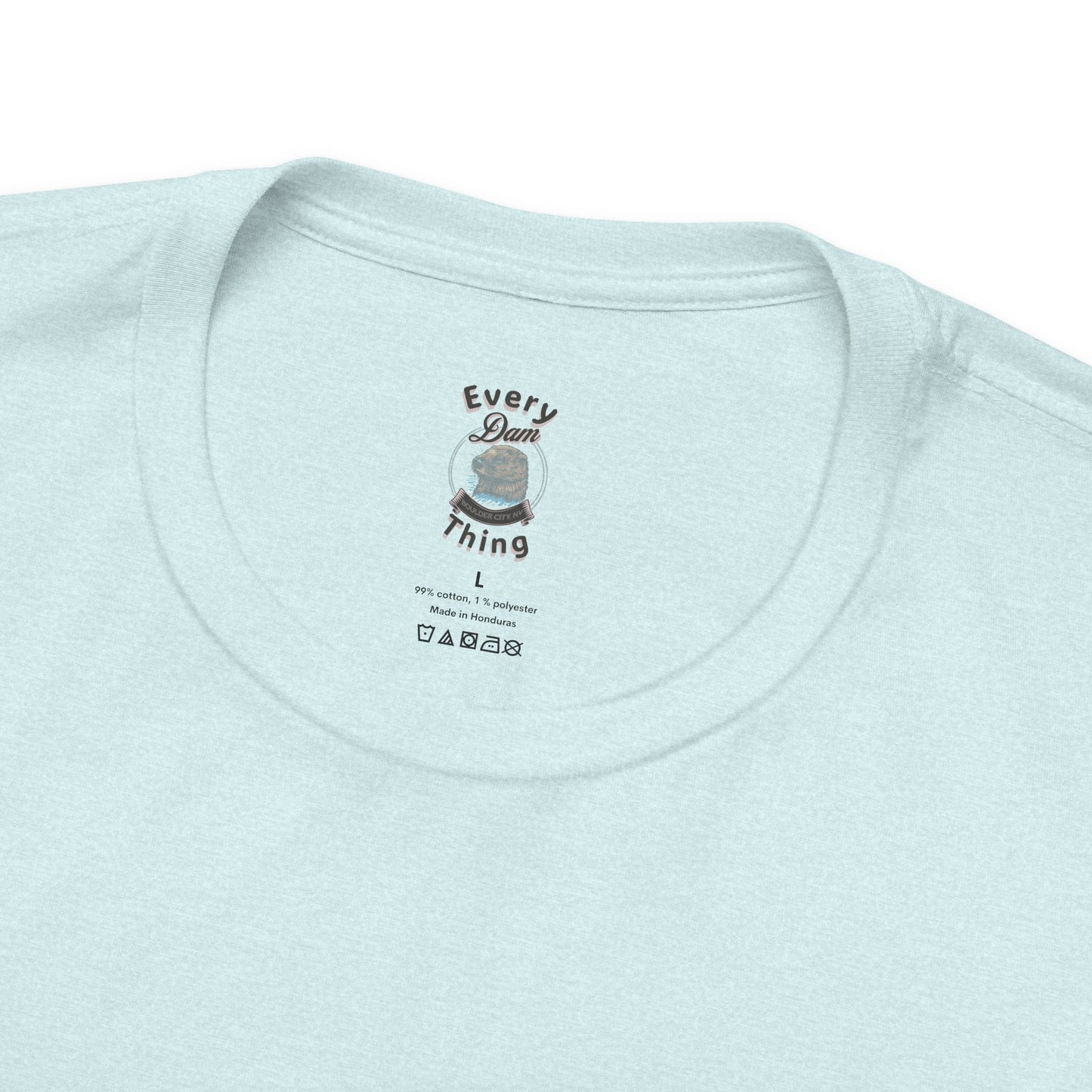 Unisex Jersey Tee 'Laugh A Little' Graphic Tee, Bella+Canvas 3001