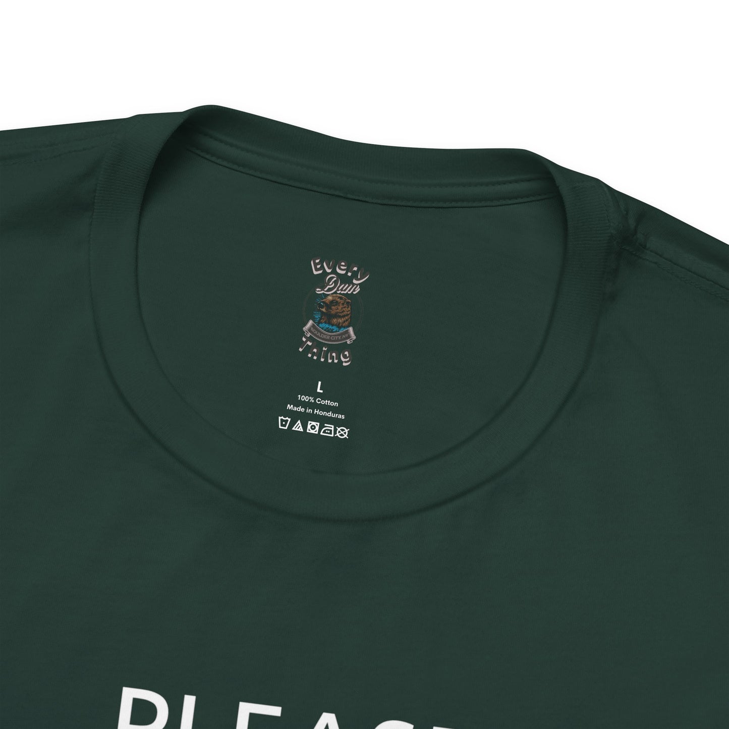 Camping Vibes Unisex Tee Please Do Not Disturb, Bella+Canvas 3001