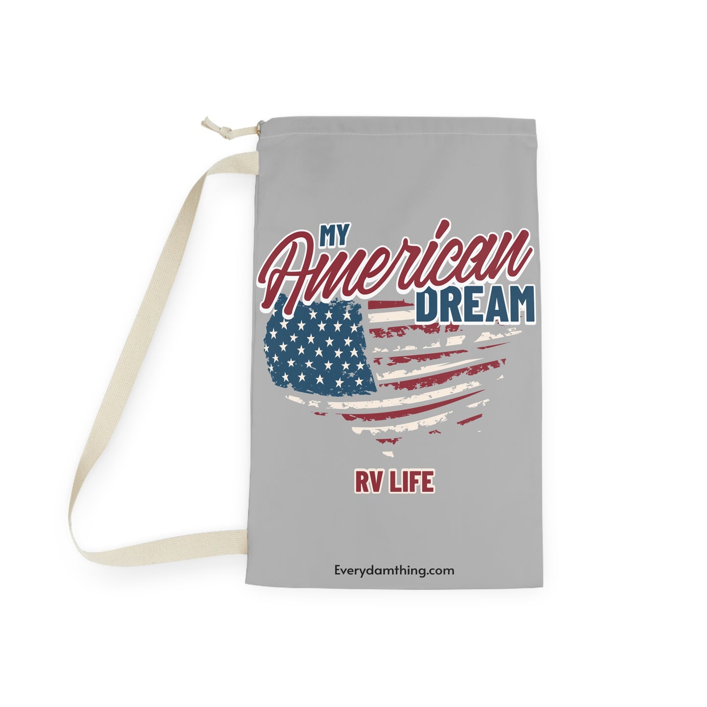 Laundry Bag -My American Dream RV Life eco-friendly
