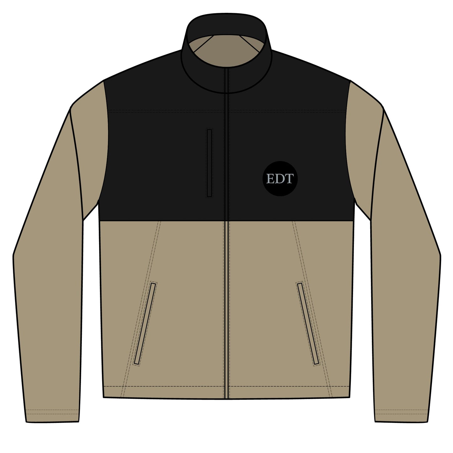 Realtree® Colorblock Soft Shell Jacket with Custom Embroidery EDT Logo