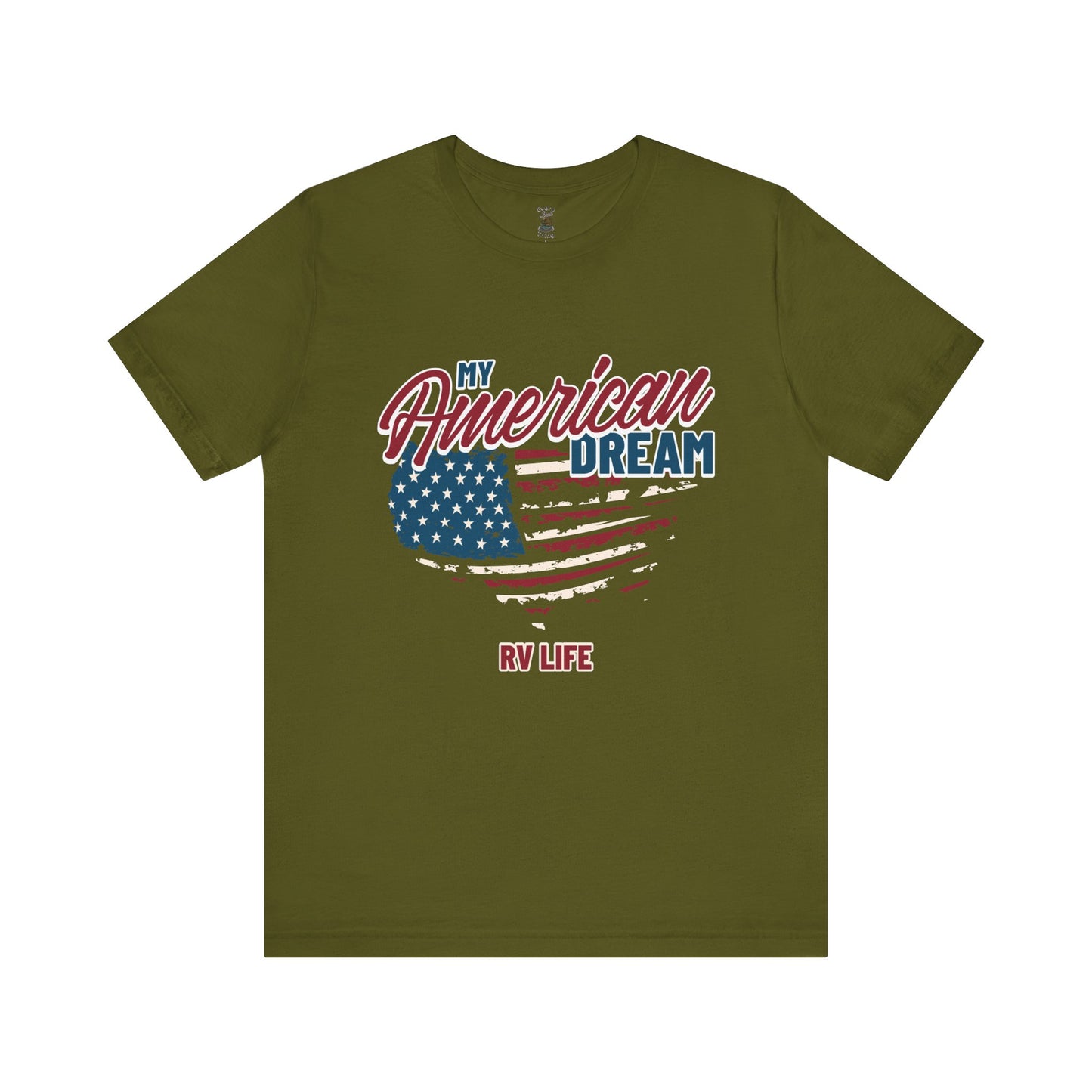 American Dream RV Life Tee Bella Canvas 3001