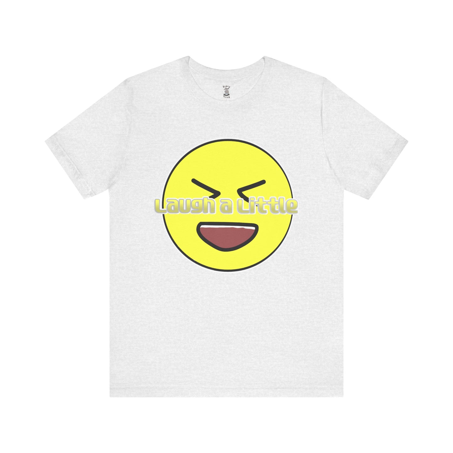 Laugh a Little Emoji Tee By Chace Bella Canvas