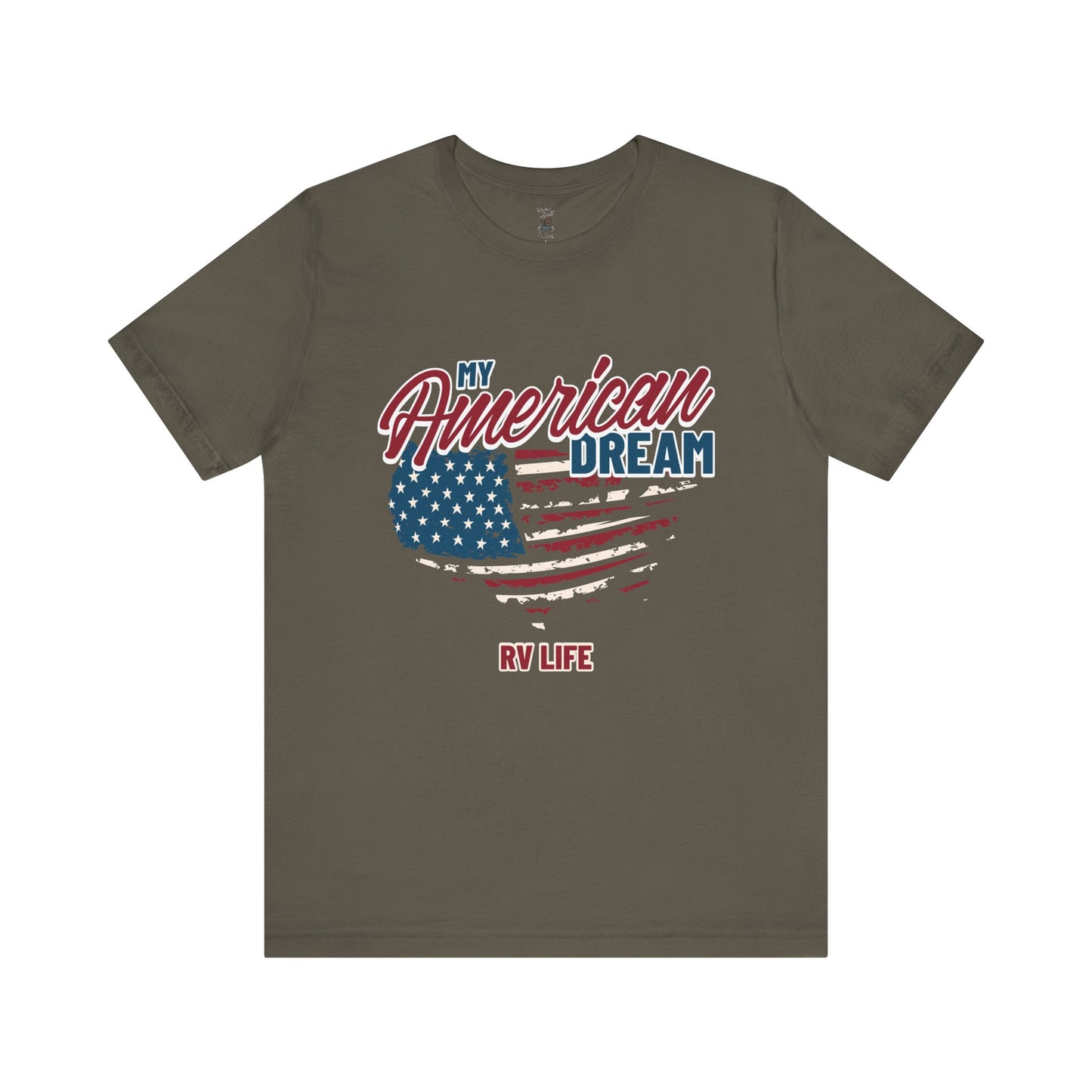 American Dream RV Life Tee Bella Canvas 3001