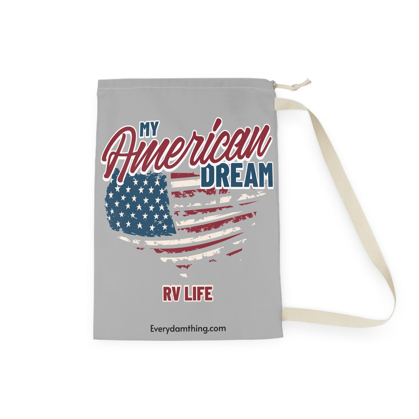 Laundry Bag -My American Dream RV Life eco-friendly