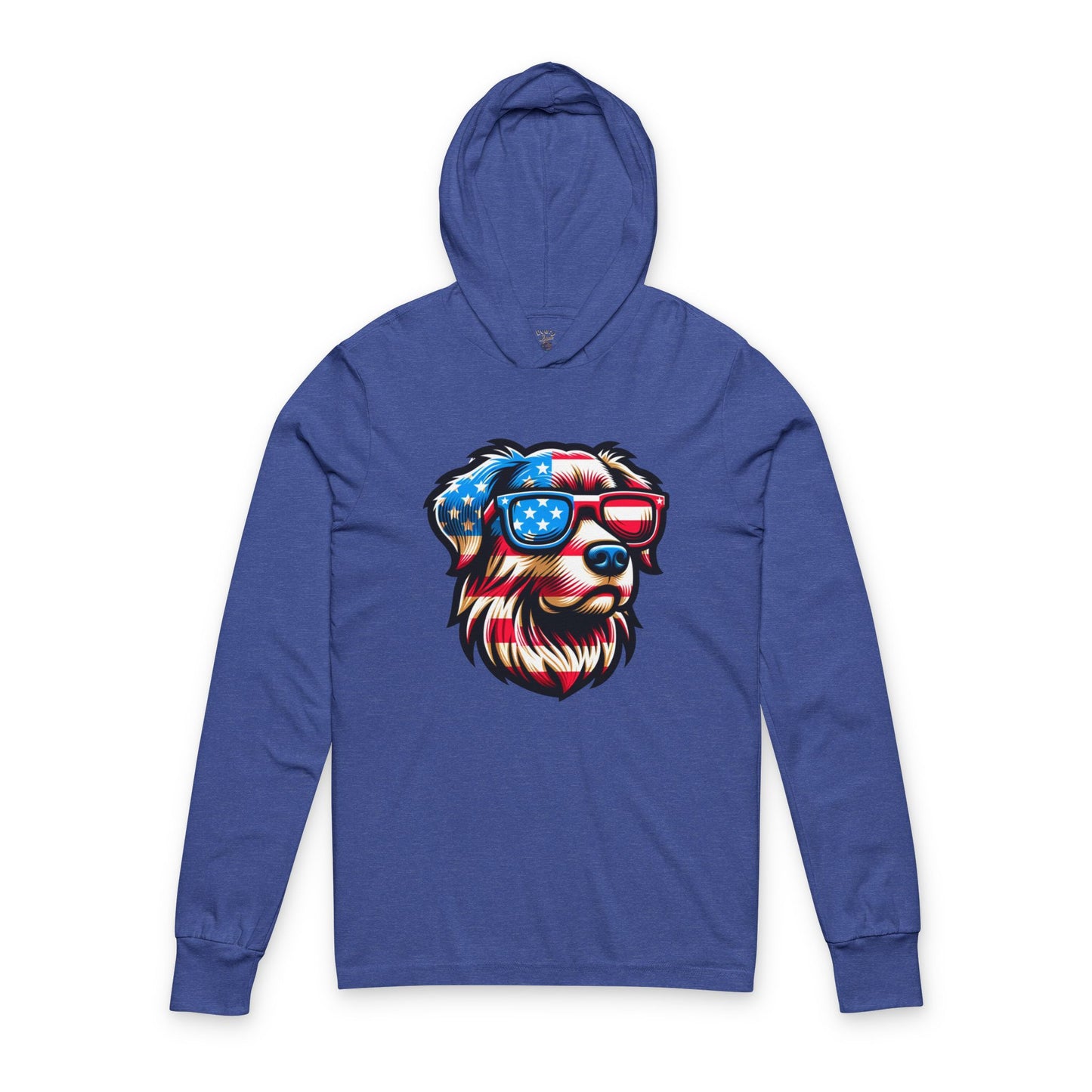 Patriotic Dog Themed Unisex Hoodie Bella+Canvas 3512