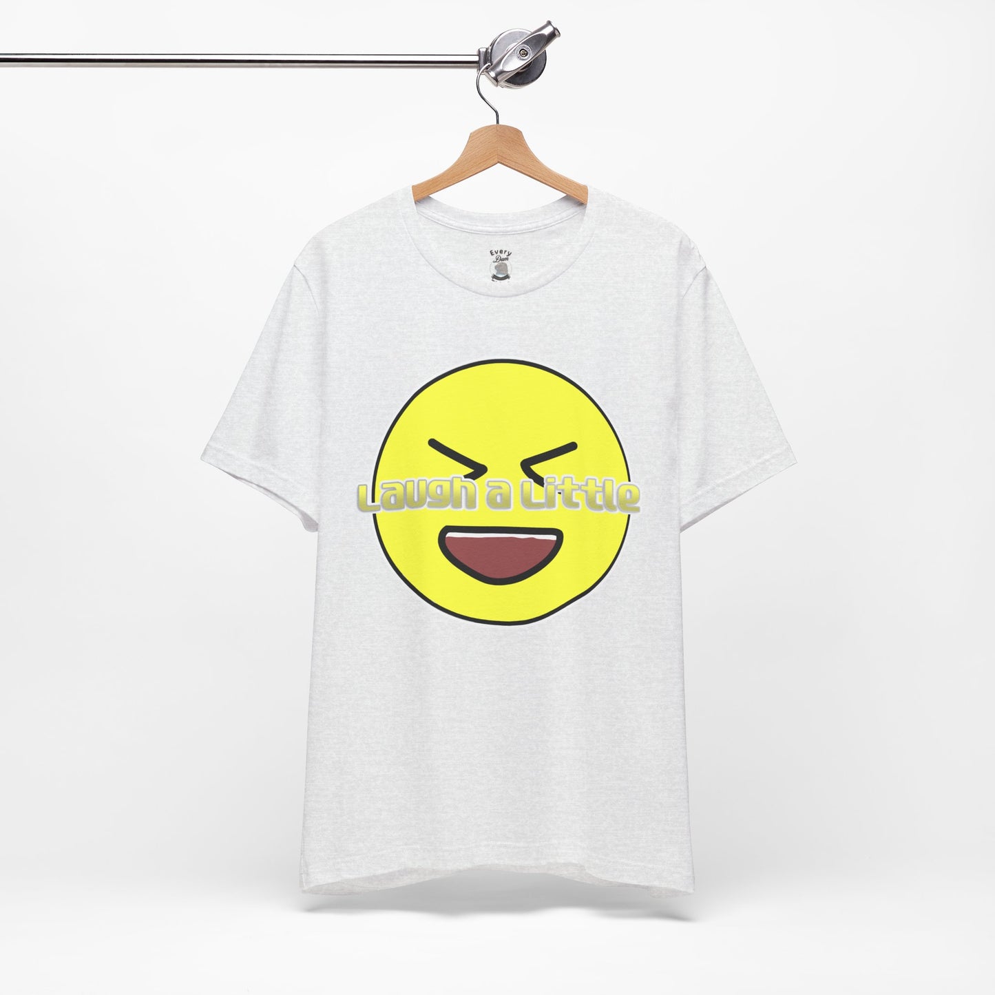 Laugh a Little Emoji Tee By Chace Bella Canvas