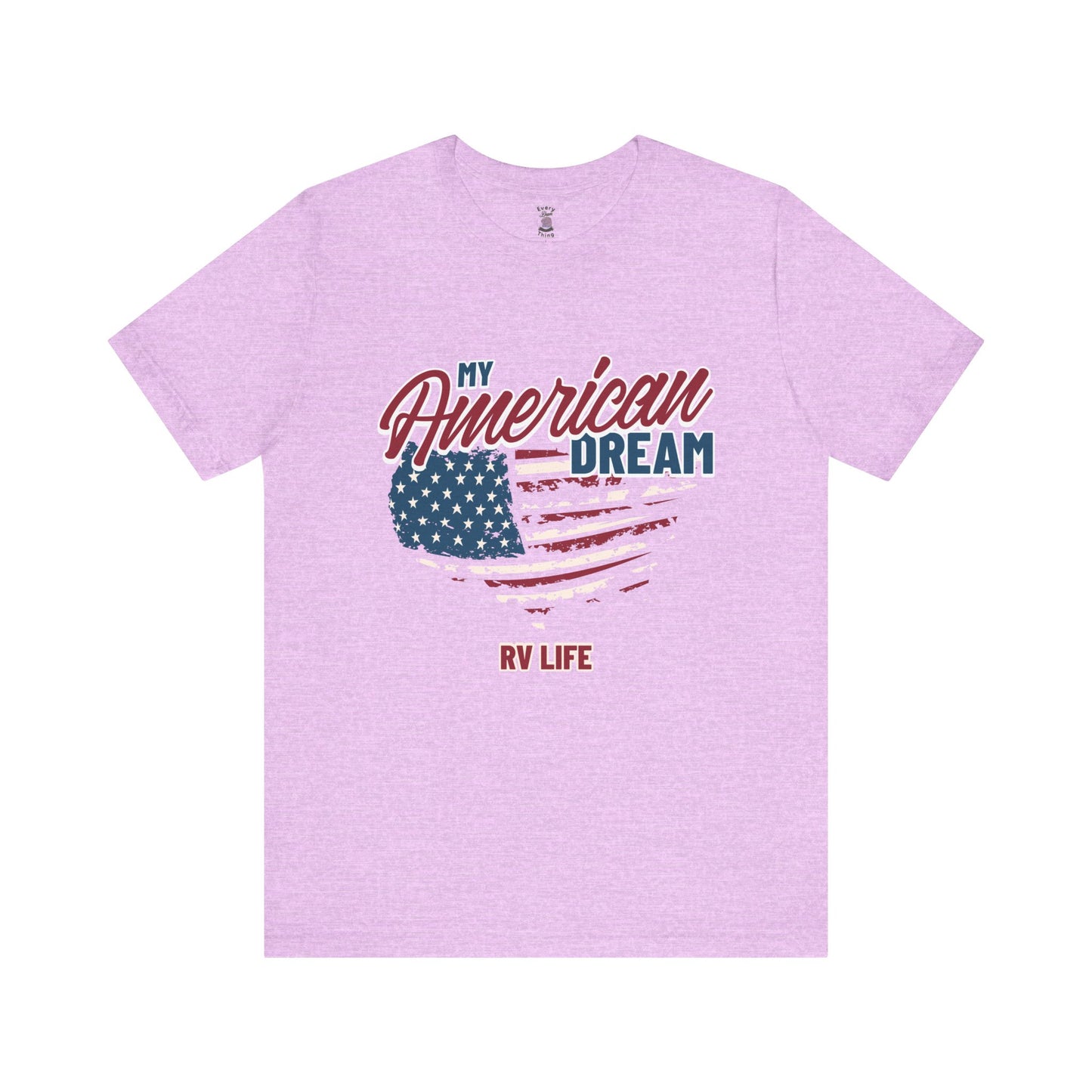 American Dream RV Life Tee Bella Canvas 3001