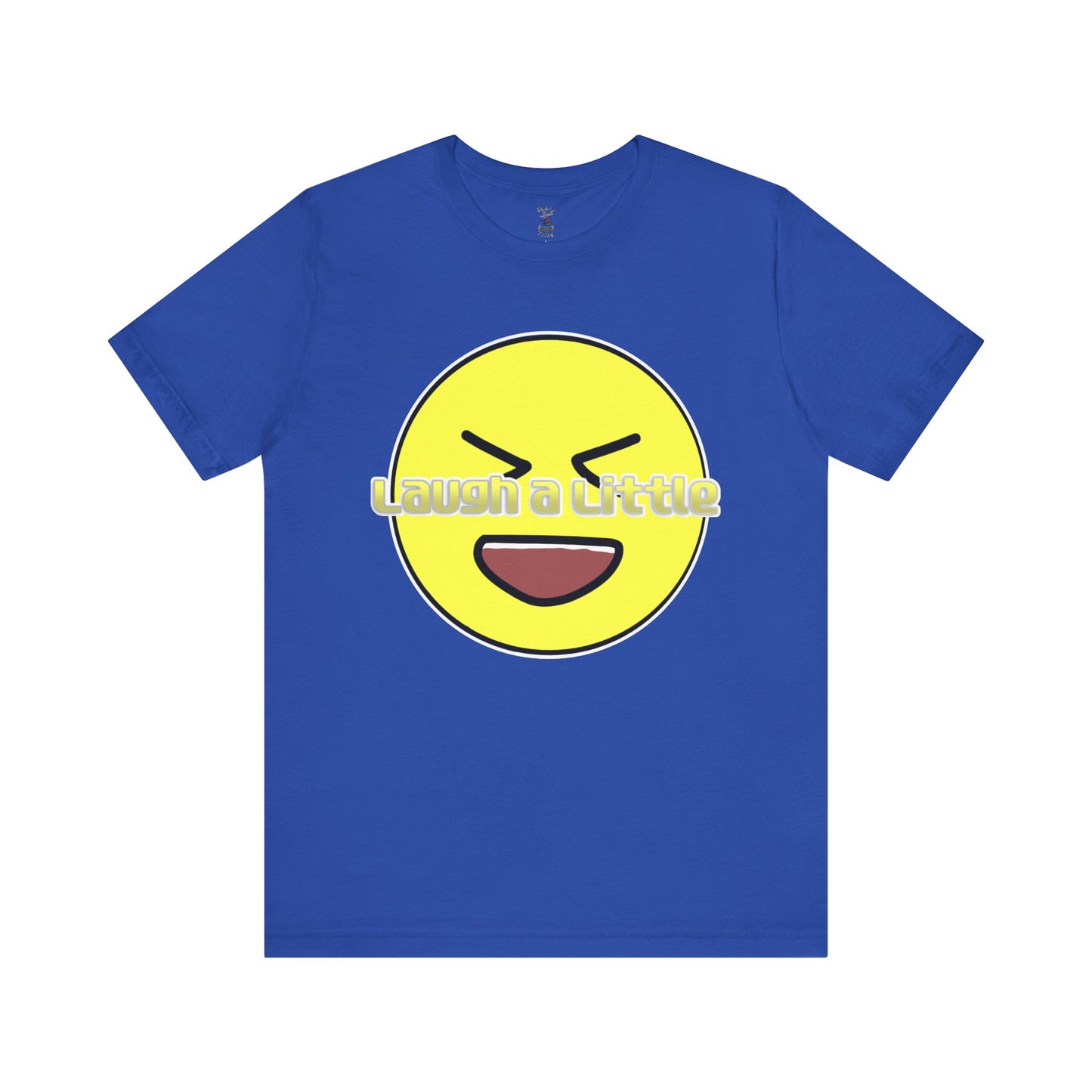 Laugh a Little Emoji Tee By Chace Bella Canvas