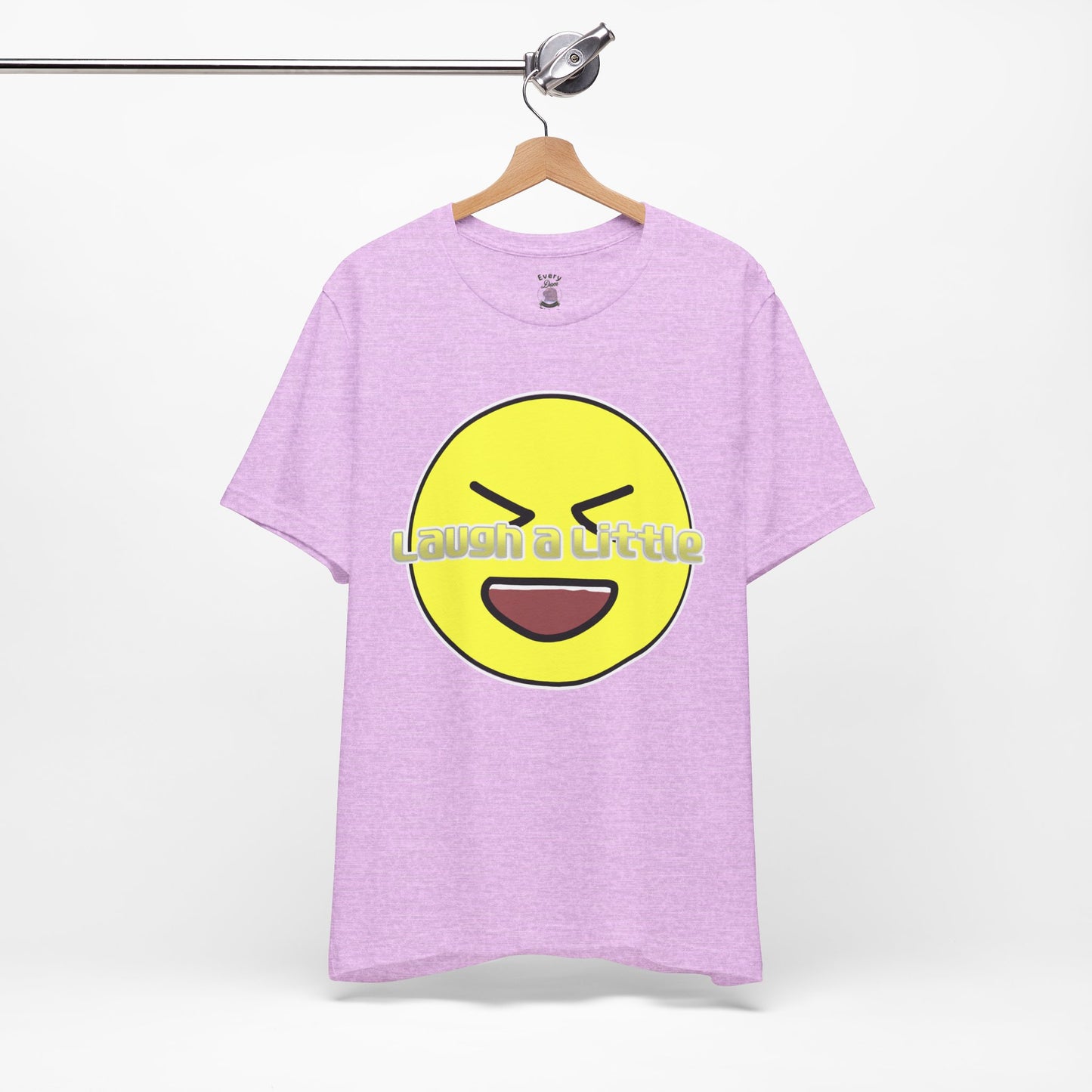 Laugh a Little Emoji Tee By Chace Bella Canvas