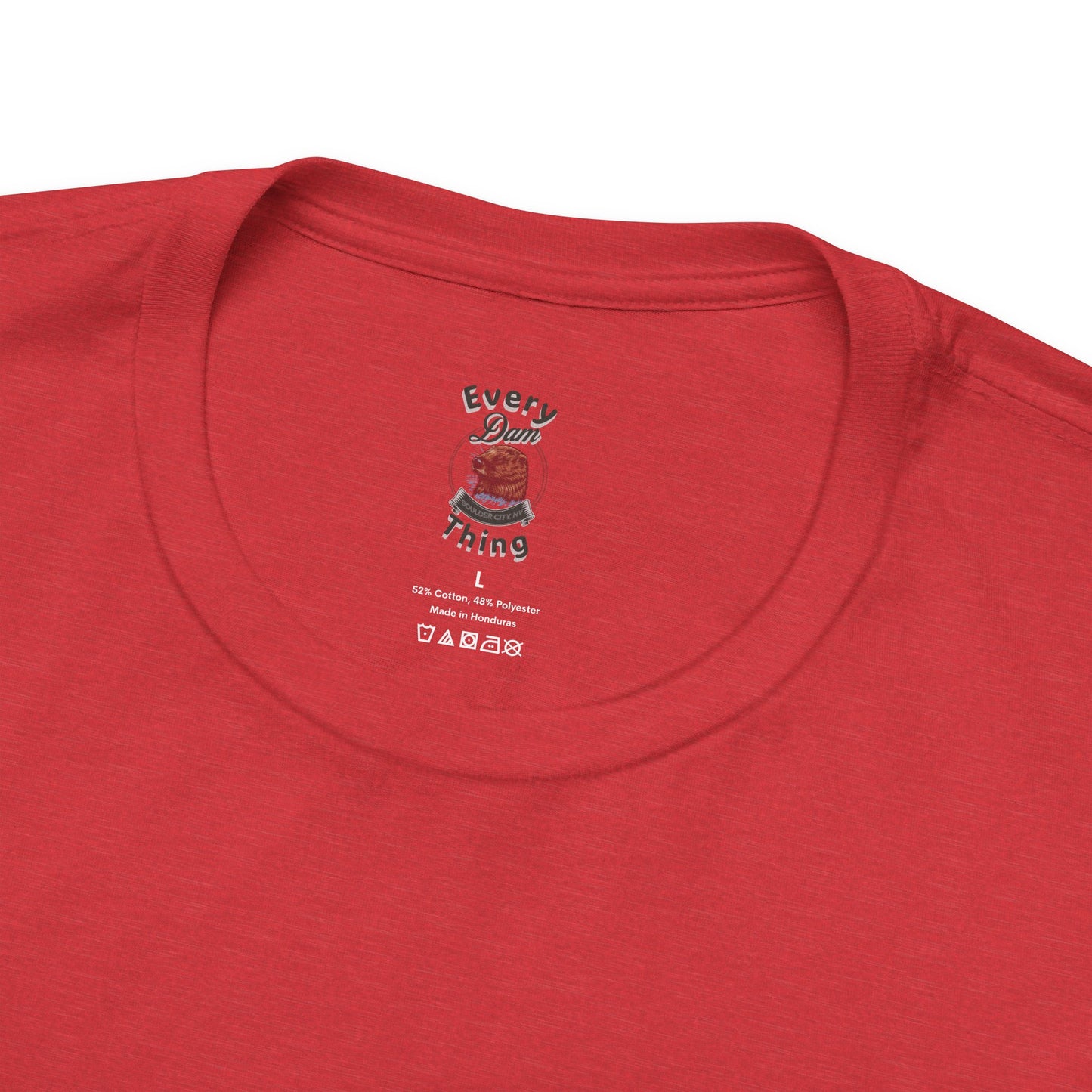 Unisex Jersey Tee 'Laugh A Little' Graphic Tee, Bella+Canvas 3001