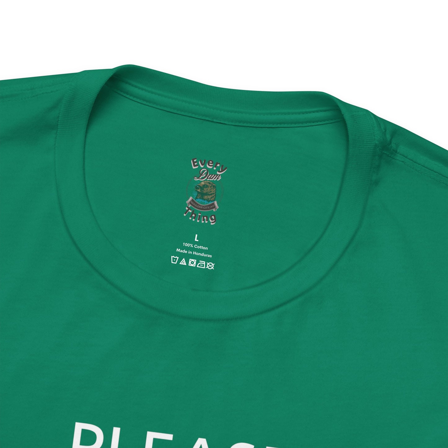 Camping Vibes Unisex Tee Please Do Not Disturb, Bella+Canvas 3001