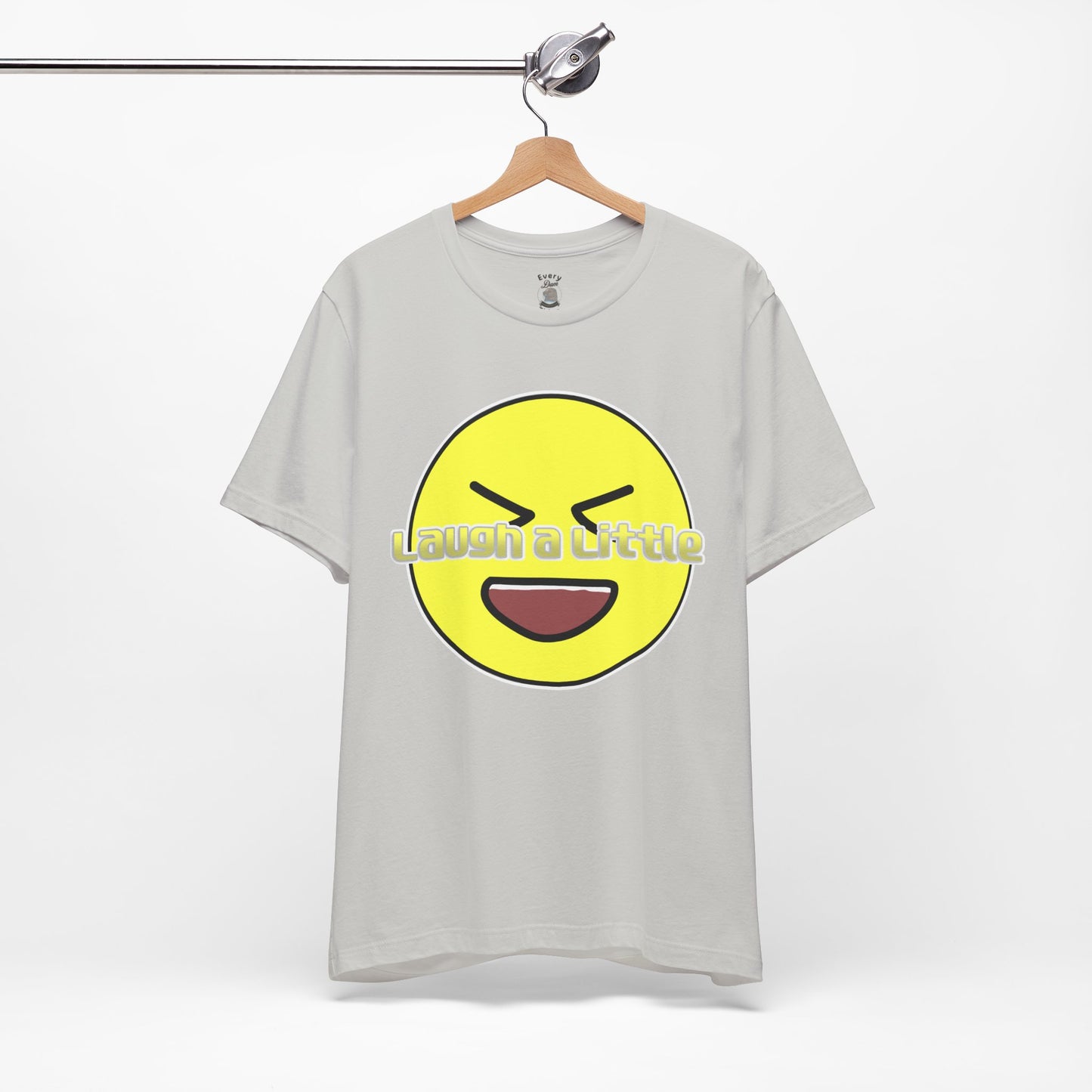 Laugh a Little Emoji Tee By Chace Bella Canvas