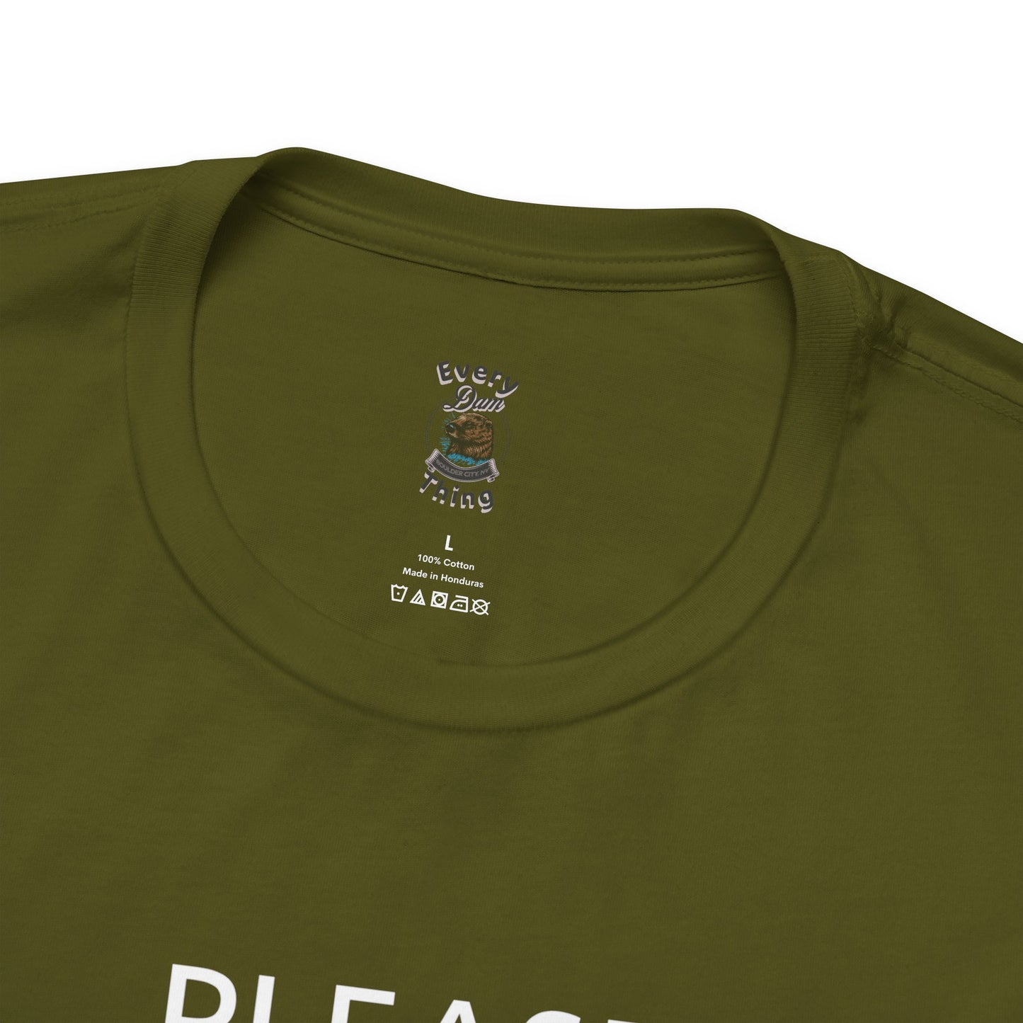 Camping Vibes Unisex Tee Please Do Not Disturb, Bella+Canvas 3001