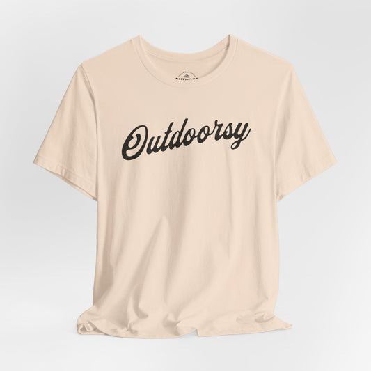 Outdoorsy Script T-Shirt