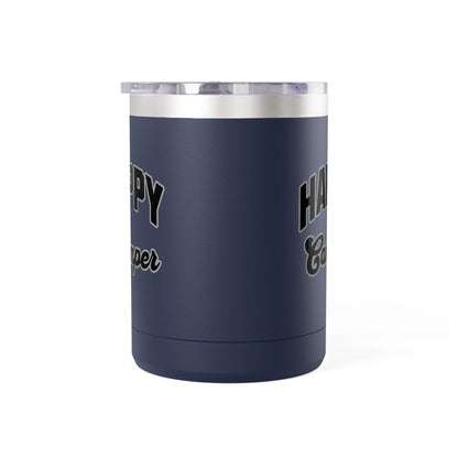 Happy Camper Coffee Mug Tumbler 15oz Travel Mug for Adventure Lovers