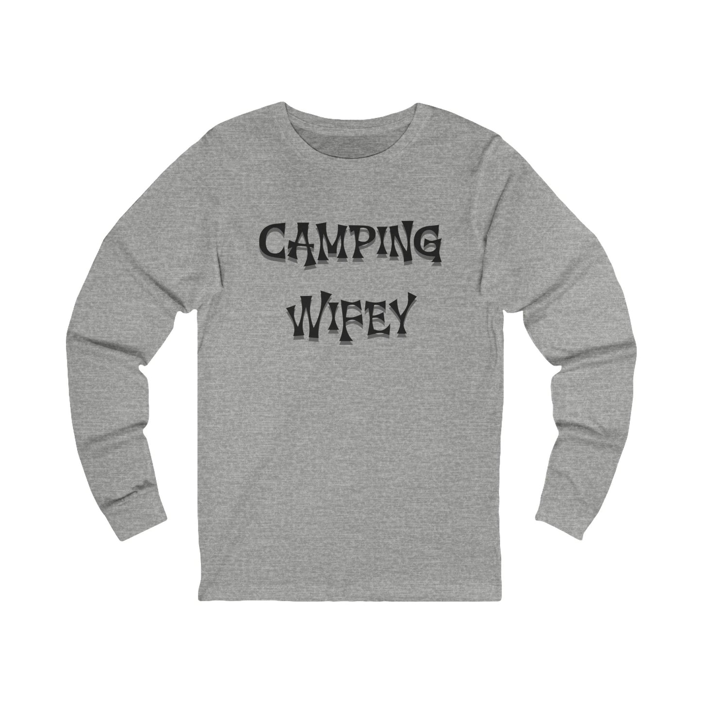 Camping Wifey Long Sleeve T-Shirt