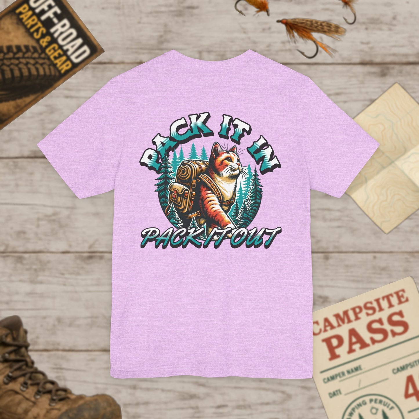 Pack It In' Graphic Unisex Tee Bella Canvas 3001