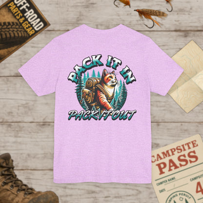 Pack It In' Graphic Unisex Tee Bella Canvas 3001