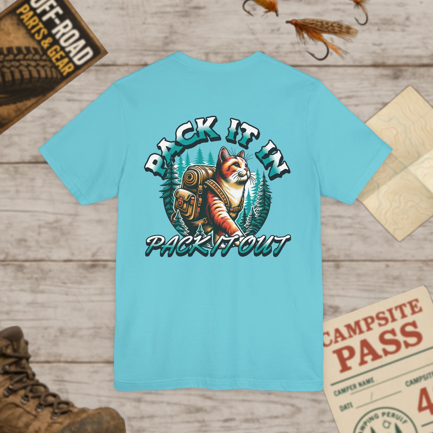 Pack It In' Graphic Unisex Tee Bella Canvas 3001