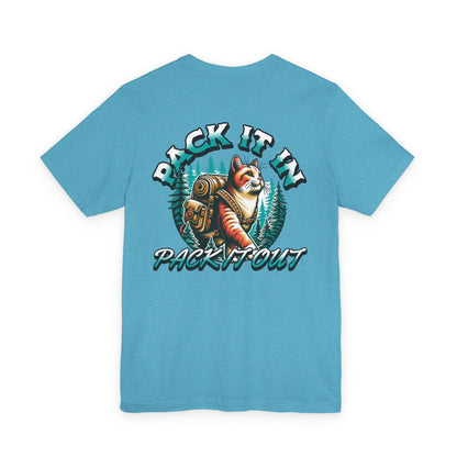 Cat Pack It In' Graphic T-Shirt