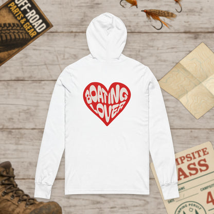Boating Lovers Unisex Hoodie Tee Heart Design Bella Canvas