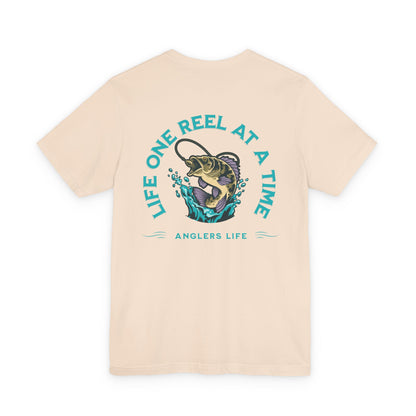 One Reel at a Time Front /Back Print T-Shirt