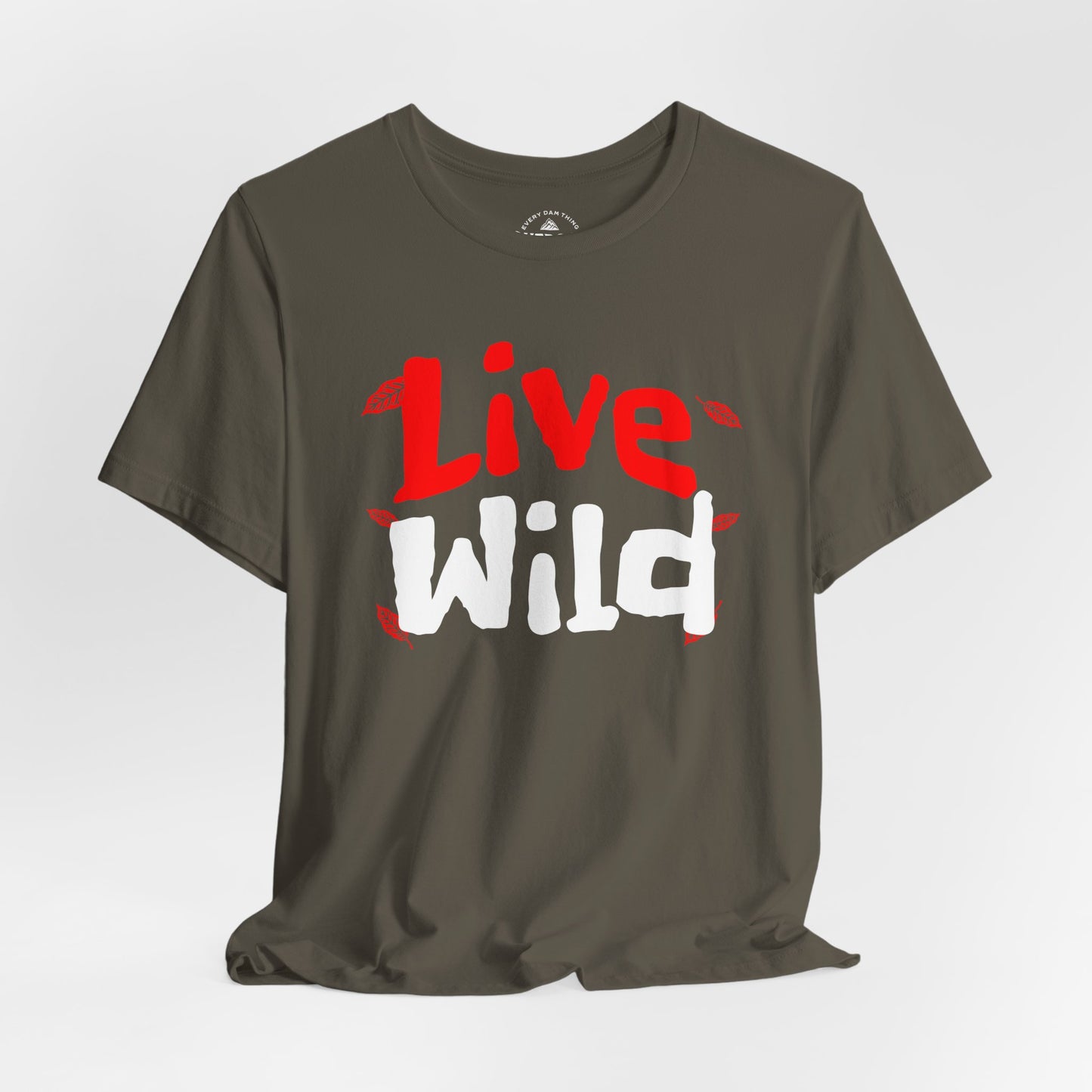 Live Wild Graphic T-Shirt