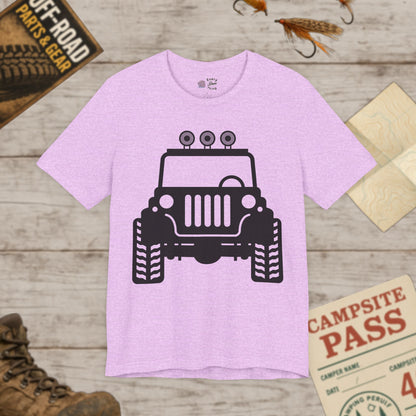 Front Graphic T‑Shirt Off‑Road Truck Tee Bella Canvas 3001