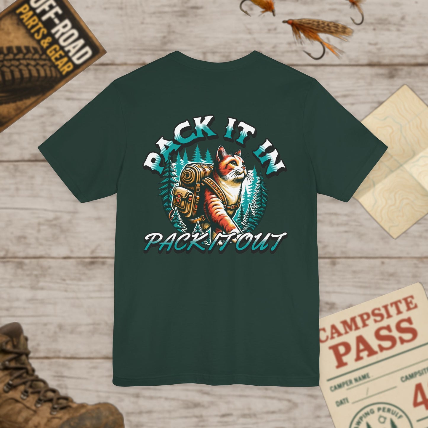 Pack It In' Graphic Unisex Tee Bella Canvas 3001